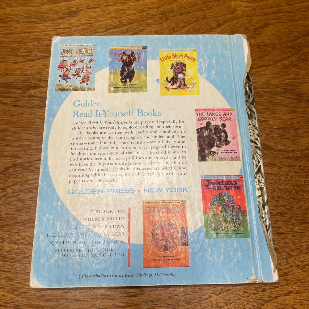 Vintage Golden Book Lot Tarzan 1964 Lady 1954 Rin Tin Tin and Rusty 1955 - Picture 6 of 13